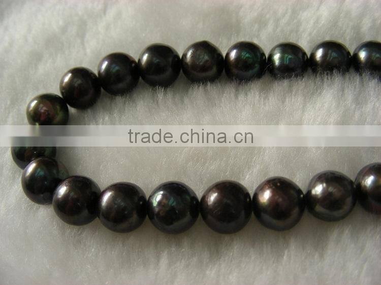 9-10 mm brown freshwater pearl strand