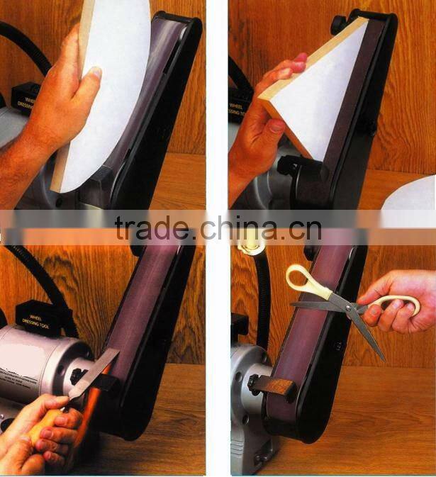 6" Grinder Sander w/ Light SHBGL650 with Working Parts Size 150x20mm,6" x 3/4"/50x686mm,2"x27"