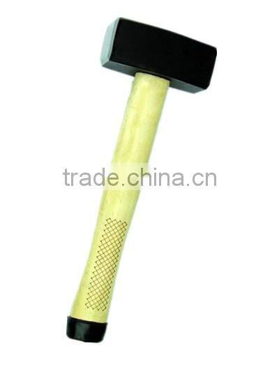 High quality German type Stone Hammer with wooden handle