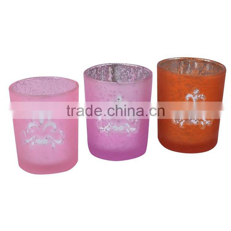 Fine appearance set of 2 pcs tealight holder