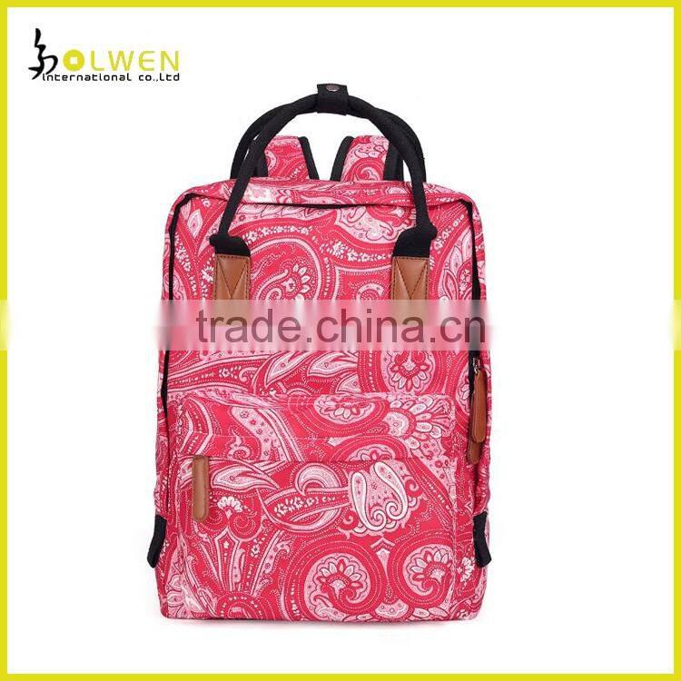 Fancy Waterproof Ultra-light Outdoor Girls Polo School Backpack
