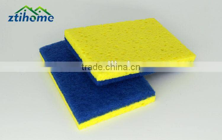 Multi-Use Scrunge cellulose Sponge,2pcs per pack