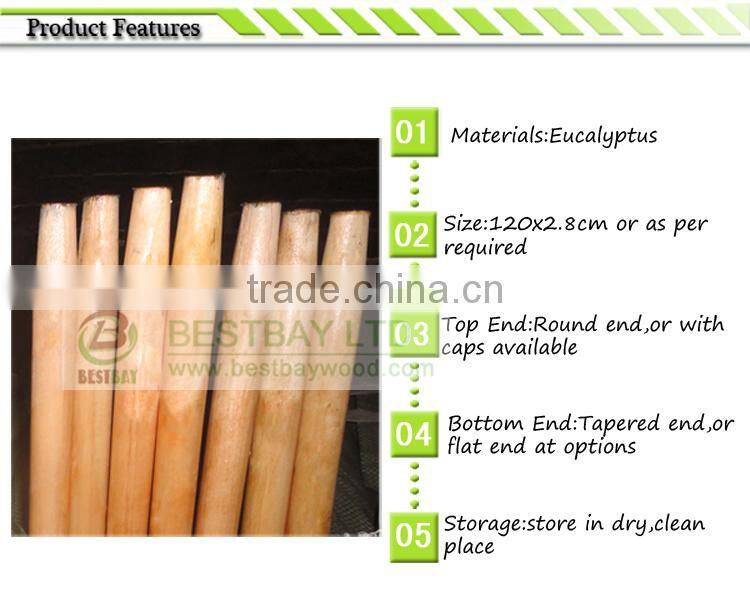 Varnish painted wooden tools handle/wooden handle for sofa/magnifying glass with wooden handle