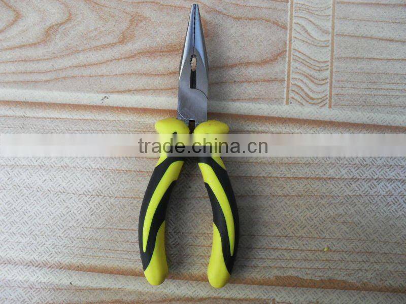 YF430 fine polished high quality pliers with new style double color handle