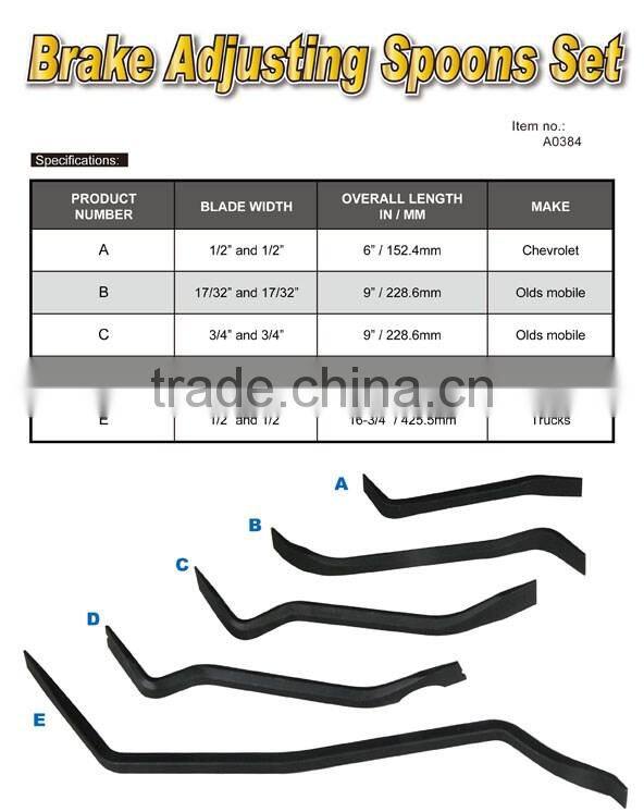 Brake Adjusting Spoons Set