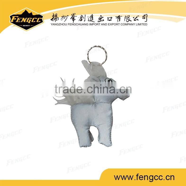 Eco-friendly Soft Reflective Toy Keychain