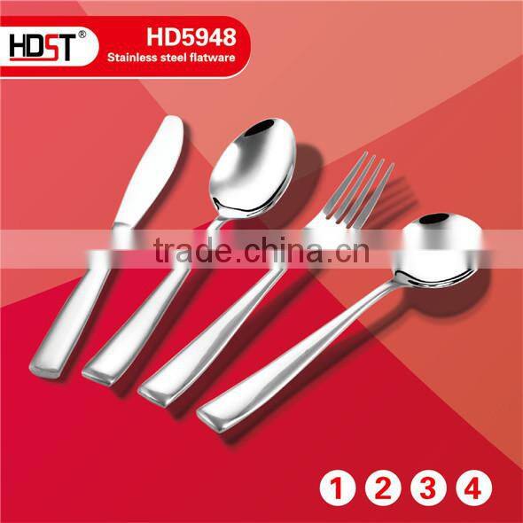 Good Quality flatware fork knife and spoon for supermarket and restaurant sale