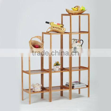 wooden bamboo shoes rack stand