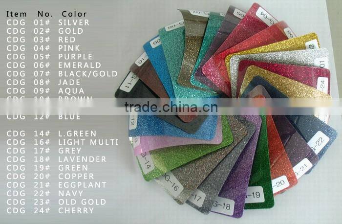 Glitter Heat Transfer Vinyl Sheets For T-shirt