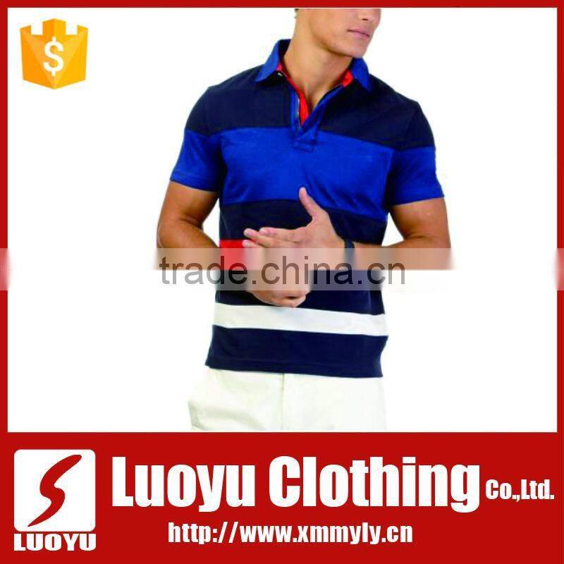 2017 New fancy design men's polo