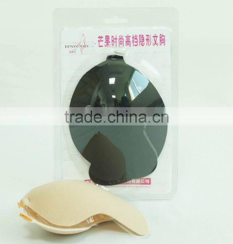 sexy girls backless Strapless Invisible Silicone Bra