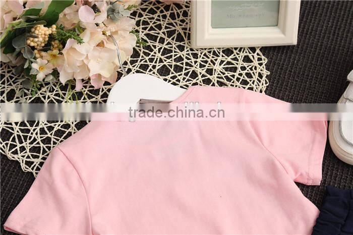 SS-970G Fashion New Kids Girls Clothes Set Summer Baby Outfits Boutique Girl Kids Clothing Sets