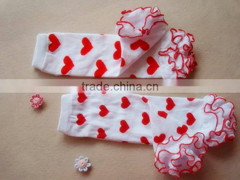 High Quality Baby Cute Ruffle Leg Warmers Of Children Legs Leg Warmers