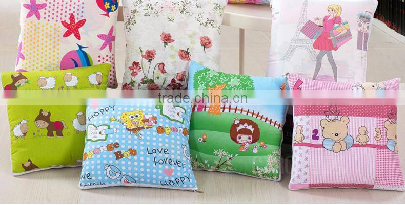 Latest design custom sofa cushion cover made in china