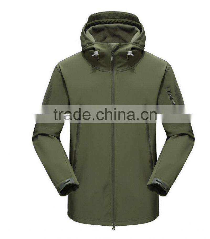 tactical hiking and camping man softshell jacket for outdoor sports