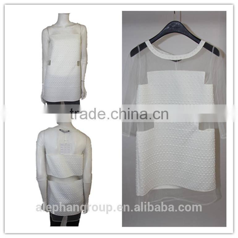 alephan 16SS design New design ladies low-cut dress