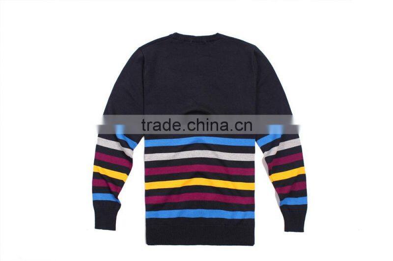 Mens Crew Neck Cartoon Digital Printing Sweater