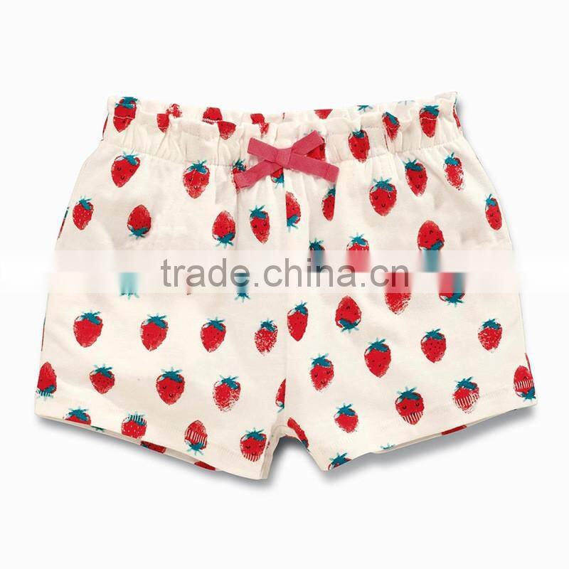 S16645A cute girls shorts high quality children pants kids shorts