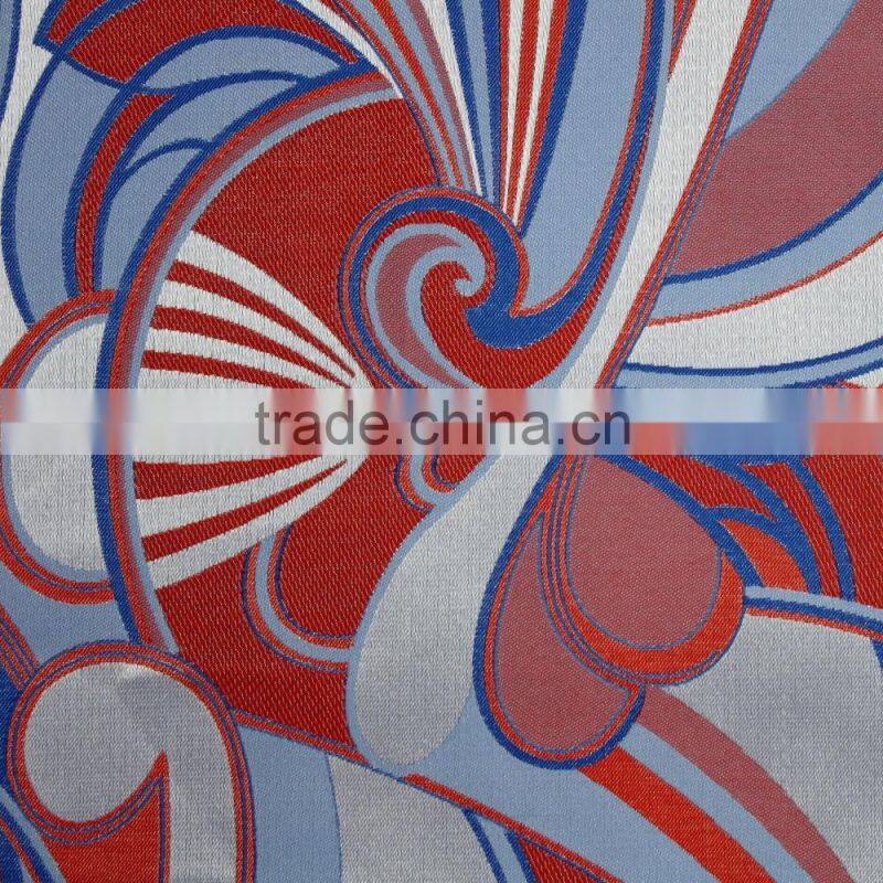 Company wholesale jacquard 100% polyester fabric for textile or garment