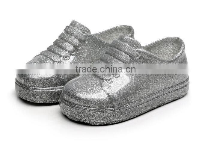 Kids jelly boots, melissa boots for girls, solid color mini melissa kids rain boots