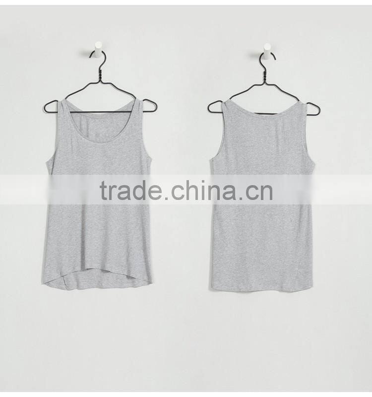 Hot sale cheap blank women gym singlet guangzhou supplier