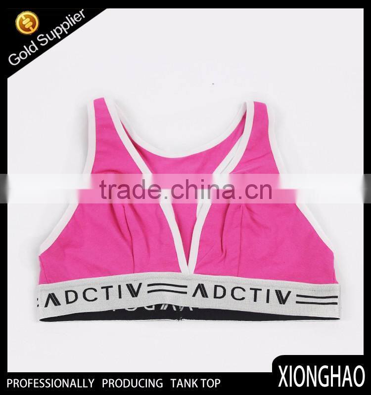 Hottest selling Europe size Nice-looking cotton bralette crop top