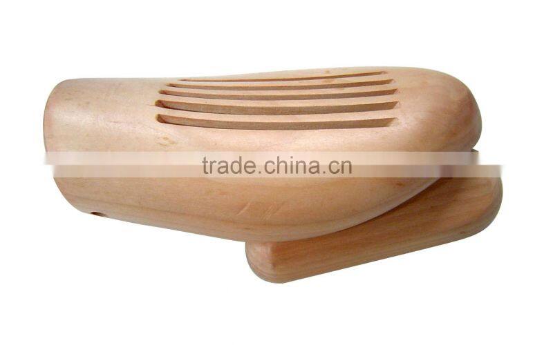 Mini natural color adjustable shoe stretcher