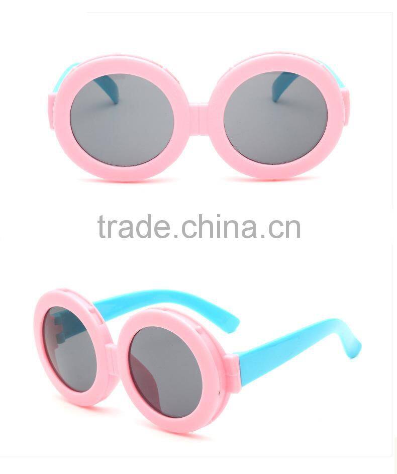 cheap cute cartoon plastic children party UV proof photochromic sunglass