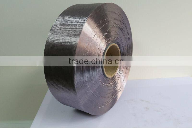 dope dyed trilobal bright polyester yarn POY