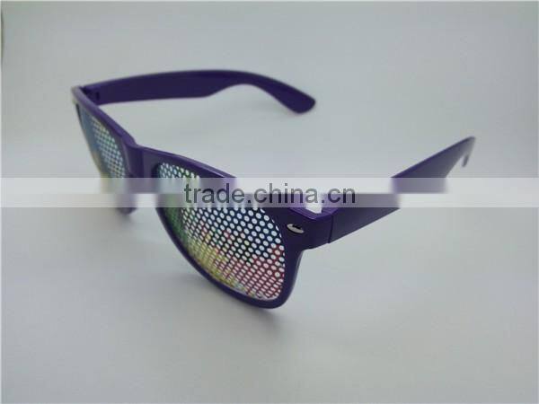 cheap pinhole sticker promotion sunglasses USA flag sticker party sunglasses DLC9010