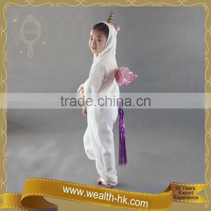 Cute Kids Pink Unicorn Costume