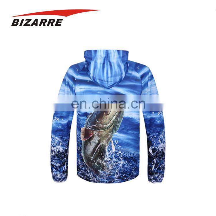 High Quality Custom Bass Youth Sublimated Fishing Jersey