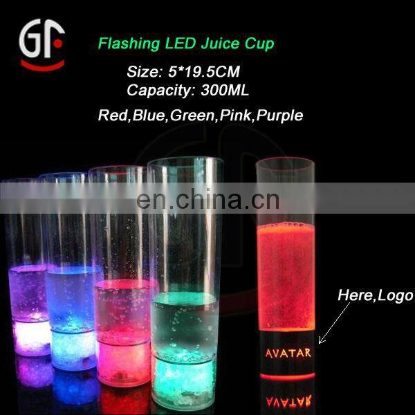 Plastic Led Flashing Juic Cup For Bar or Party