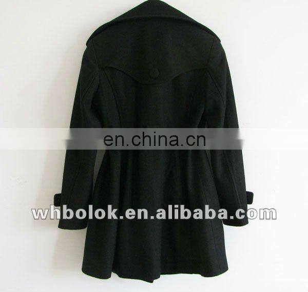 Elegant ladies trench coat with belt