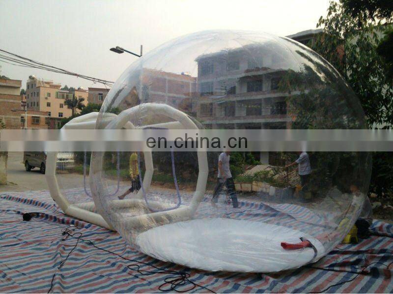 inflatable transparent tent