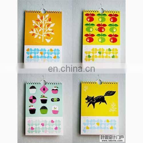 2017 calendar A4 Wall Calendar/digital wall calendar