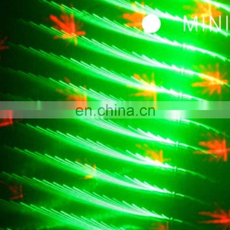 Hot Selling Christmas MINI-11 5W Mini Firefly and One Dimension Effects Laser Light