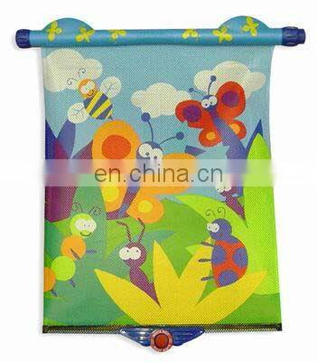 car roller sunshade Type and Nylon Material automatic roller car sunshade