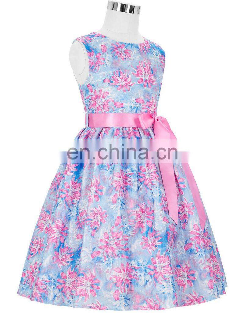 Grace Karin Children Kids Sleeveless Round Neck Birthday Party Dress 2 Year Old Grl Dress CL008997-2