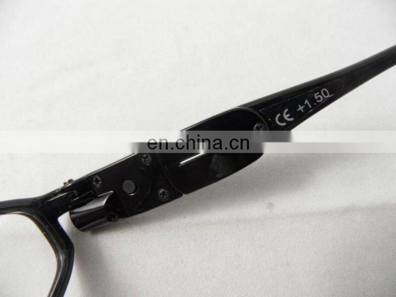 new design light up reading glasses when reading book