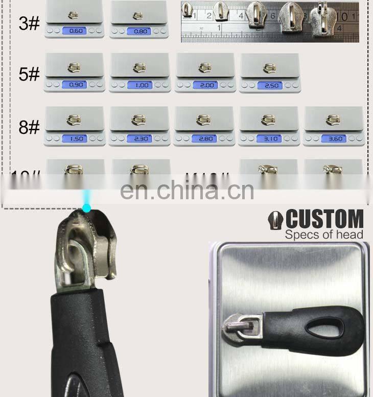 2015 Best Quality plastic zipper slider for bags