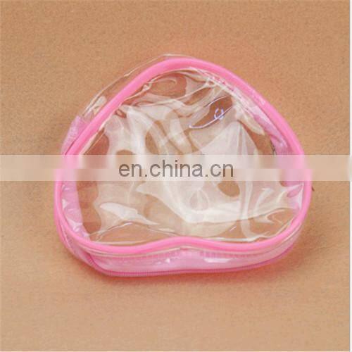 Small PVC purses with heart shaped for girls