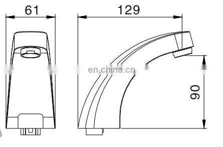 2018 Lavatory Automatic Sensor Water Tap