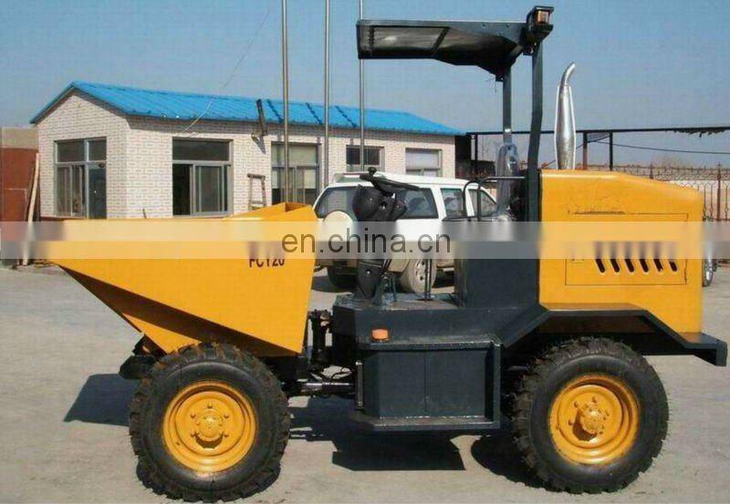 FCY20 2ton 4 wheel drive mini dumper with CE
