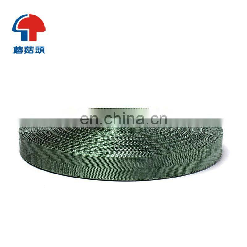 Heavy Nylon Webbing Strap Diagonal Line Pattern for Art Craft, Dog Leashes, Outdoor Activities