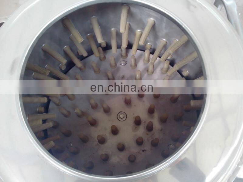 Stainless steel chicken/duck/poultry feet skin peeling machine