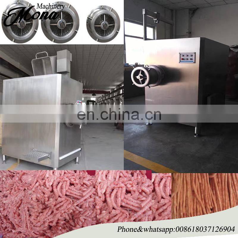 electric commercial kitchen food processing equipment meat grinder mincer for sale