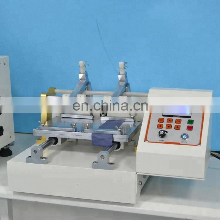 Textile rub dyeing fastness tester washing color fastness testing machine electric friction dyeing fastness testing machine