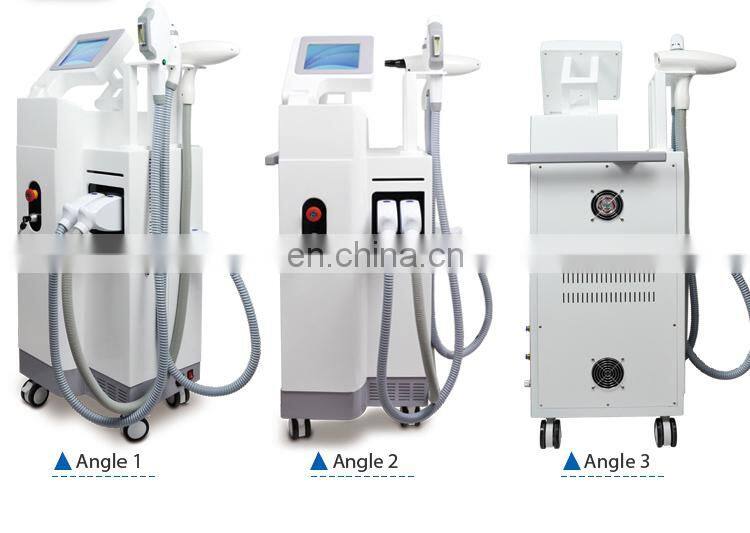 OPT ND YAG LASER RF Beauty Machine Elight Multi-functional Tattoo Removal Hair Removal