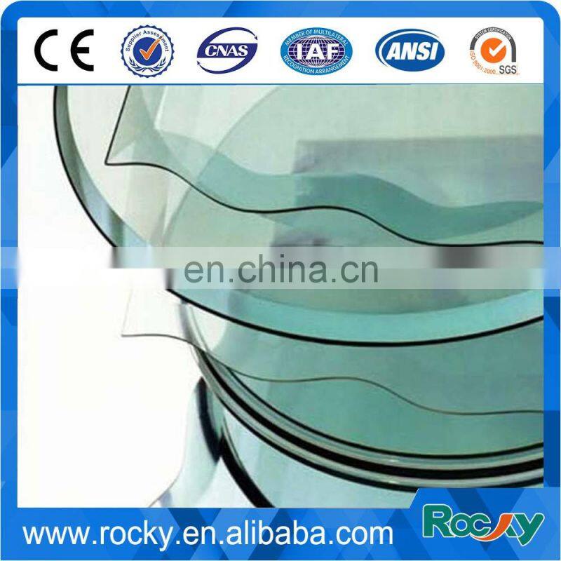 beveled tempered glass high quality best price 6mm 8mm 10mm 12mm thick tempered glass table beveled edge tempered glass counter